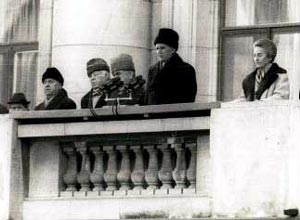 Nicholae Ceausescu and wife are executed